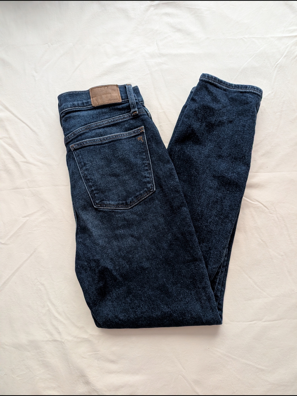 Madewell Mom Jeans Blue Denim Jeans - Classic Straight Fit